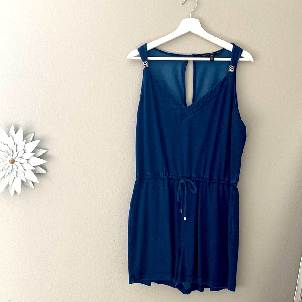 Denim romper MPetite